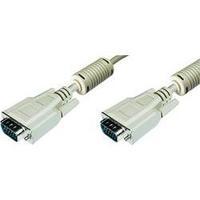 VGA Cable [1x VGA plug - 1x VGA plug] 10 m Grey Digitus