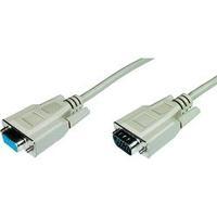 vga extension cable 1x vga plug 1x vga socket 3 m grey digitus