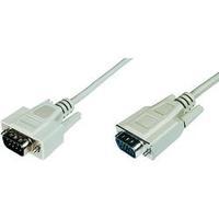 VGA Cable [1x VGA plug - 1x VGA plug] 5 m Grey Digitus