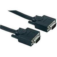 VGA Cable [1x VGA plug - 1x VGA plug] 3 m Black Manhattan