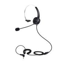 VH530 Professional Telephone Headset Clear Voice Noise Cancellation Customer Service Wired Head-mounted Headphone 2.5mm Earphone Jack for Call Center 