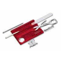 Victorinox Unisex Swiss Card Nail Care Tool Kit, Red, Small