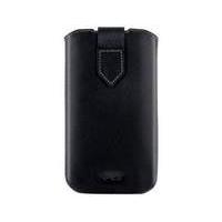 Vicious And Divine Superior Leather Soft Pouch For Samsung Galaxy Siii/s4 And Others Extra Large Black (vad-s100-4800-xl-bk)