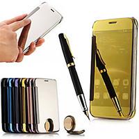 View Mirror Screen Flip Leather ...