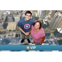 viator vip willis tower skydeck early access trolley city tour and chi ...