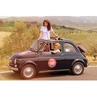 Vintage Fiat 500 Tour Along Val d\'Orcia Roads