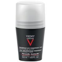 vichy homme deodorant roll on 72 hour