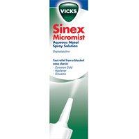 Vicks Sinex Micromist Aquaeous Nasal Spray Solution-15ml