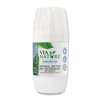 via nature roll on deodorant frag free 75ml