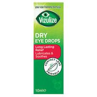 Vizulize Long Lasting Relief Dry Eye Drops 10ml