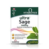 Vitabiotics Ultra Sage Super Strength 1000mg Extract 30 Tablets