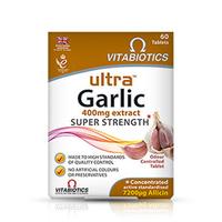 Vitabiotics Ultra Garlic Super Strength 400mg Extract 60 Tablets