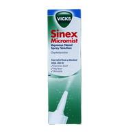 Vicks Sinex Micromist Aqueous Nasal Spray