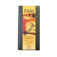 Vivani Milk with Almonds Chocolate 100g