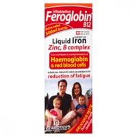 vitabiotics feroglobin b12 gentle liquid iron zinc minerals vitamin b  ...