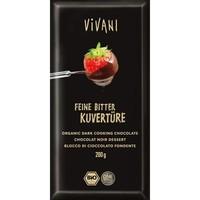 Vivani Dark Cooking Chocolate Bar 200g