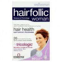vitabiotics wellwoman hairfollic hair growth 60 tablets