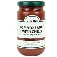 ViveBio Tomato Sauce w Chilli 190g