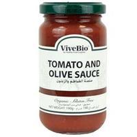 ViveBio Tomato and Olive Sauce 190g