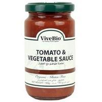 ViveBio Tomato & Veg Sauce 190g