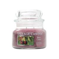 Village Candle Black Cherry Small Jar Candle