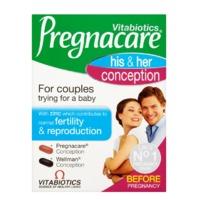 Vitabiotics Pregnacare His & Her Conception 60 Tablets - 60 Tablets