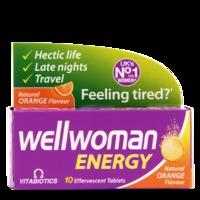 Vitabiotics Wellwoman Energy Orange 10 Effervescent Tablets - 10 Tablets, Orange