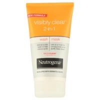 visibly clear 2in1 wash mask