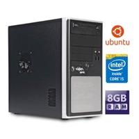 Viglen Genie Desktop PC, Intel Core i5-4460 3.2GHz Quad core, 8GB RAM, 2TB HDD, DVDRW, Intel HD, Ubuntu Linux v14.04 LTS (DVD)