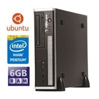Viglen Genie Slim SFF Desktop, Intel Pentium Dual Core G3260 3.3Ghz , 6GB RAM, 500GB HDD, DVDRW, Intel HD, Ubuntu Linux v14.04 LTS (DVD)