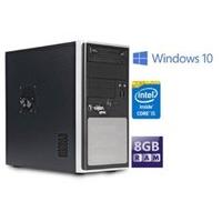 Viglen Genie Desktop PC, Intel Core i5-4460 3.2GHz Quad Core, 8GB RAM, 1TB HDD, DVDRW, Intel HD, Windows 10 Professional