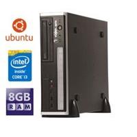 Viglen Genie Slim SFF Desktop, Intel Core i3-4170 Haswell CPU 3.7GHz, 8GB RAM, 500GB HDD, DVDRW, Intel HD, Ubuntu Linux v14.04 LTS (DVD)