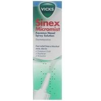 vicks sinex micromist nasal spray