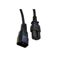 videk iec c14 male to iec c15 female hot condition power cable