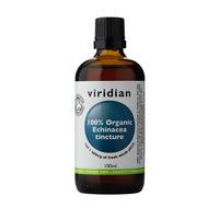 Viridian 100% Organic Echinacea Tincture, 100ml