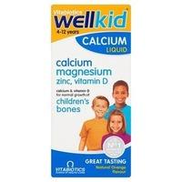 Vitabiotics Wellkid Calcium Liquid Orange Flavour