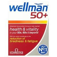 vitabiotics wellman 50 tablets 30s