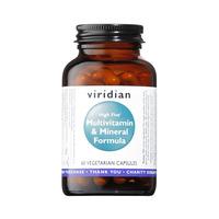 Viridian High Five Multivitamin & Mineral Formula, 60VCaps