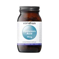 Viridian Hyaluronic Acid, 50mg, 90VCaps