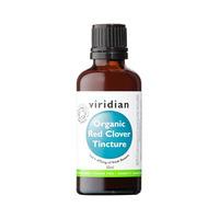 Viridian 100% Organic Red Clover Tincture, 50ml