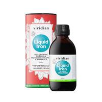 Viridian Liquid Iron 100% Organic, 200ml