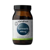 Viridian Organic Turmeric, 400mg, 90VCaps