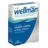 Vitabiotics Wellman, 30Tabs