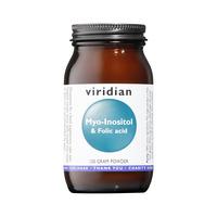 Viridian Myo-Inositol and Folic Acid, 120gr