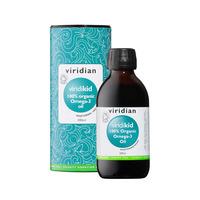 Viridian 100% Organic ViridiKid Nutritional Oil Blend, 200ml