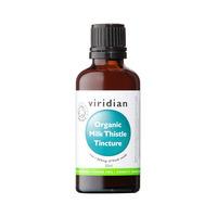 viridian 100 organic milk thistle tincture 50ml