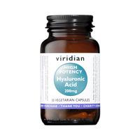 viridian hyaluronic acid high potency 200mg 30vcaps