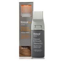 viviscal man conceal densify vol fibres light brown