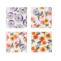 VINTAGE & CO. PATTERNS & PETALS Bath Fizz 4 x 80g