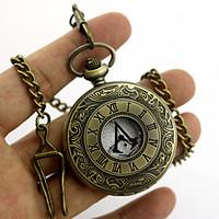 Video Game Stabber Style Sign Alloy Conner Silver Alloy Clock/Watch
